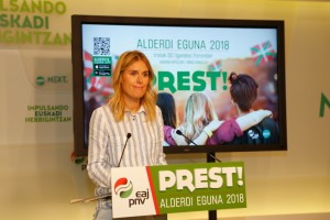 Mireia Zarate - 2018ko Alderdi Egunaren aurkezpena