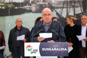 Euskaraldiarekin bat egin dute Euzkadi Buru Batzarrak eta EAJ-PNV osoak 