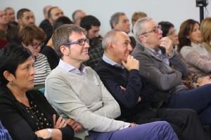 Gorka Urtaran, Igone Martinez de Luna, Ramiro González y Pedro Elosegi