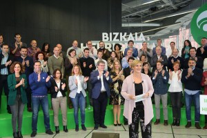 Presentación de las candidaturas de EAJ-PNV en Bizkaia para las elecciones forales y municipales de 2019 