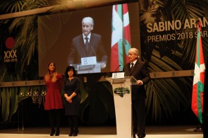 Sabino Arana Sariak 2018 - Premios Sabino Arana 2018