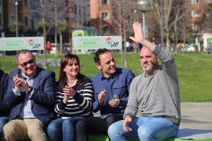 Xabier Cuellar (Trapagaran), Txema Ezkerra (Portugalete), Aintzane Urkijo (Santurtzi), Josu Bergara (Sestao)