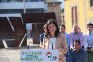 Mireia Elkoroiribe Zenikaonandia - Durango -  Presentación candidaturas Durangaldea 2019