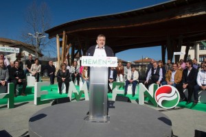 Presentación candidaturas municipales y foral alavesas de la circunscripción electoral de Tierras Esparsas