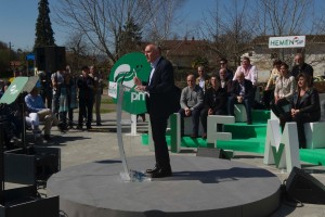 Presentación candidaturas municipales y foral alavesas de la circunscripción electoral de Tierras Esparsas