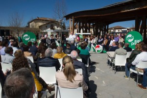 Presentación candidaturas municipales y foral alavesas de la circunscripción electoral de Tierras Esparsas