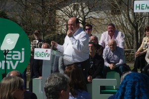 Presentación candidaturas municipales y foral alavesas de la circunscripción electoral de Tierras Esparsas