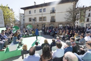 Presentación candidatura municipal de Arrasate