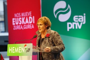 Mitin Lekeitio. Itxaso Atutxa, Aitor Esteban, Idoia Sagastizabal y Koldo Goitia