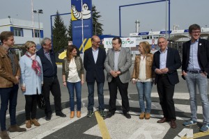 Acto sectorial automoción. Mikel Legarda, Almudena Otaola. Vitoria-Gasteiz