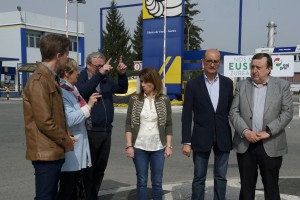 Automobilgintza arloko ekitaldia. Mikel Legarda, Almudena Otaola. Vitoria-Gasteiz