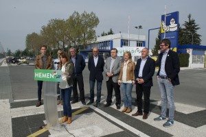 Automobilgintza arloko ekitaldia. Mikel Legarda, Almudena Otaola. Vitoria-Gasteiz