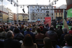 Mitin Getxo. Amaia Agirre, Unai Rementeria, Andoni Ortuzar