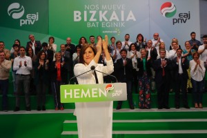 Mitina Basauri. Asier Iragorri, Unai Rementeria, Izaskun Bilbao Barandica, Andoni Ortuzar