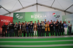 Mitina Bermeo. Aritz Abaroa, Unai Rementeria, Izaskun Bilbao Barandica, Andoni Ortuzar