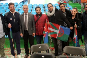 Mitin Bilbao. Fin campaña. Izaskun Bilbao Barandica, Iñigo Urkullu, Andoni Ortuzar