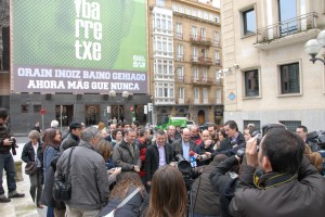 Presentación de la campaña en Sabin Etxea