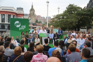 Presentación de las candidaturas de EAJ-PNV al Congreso y Senado por Bizkaia