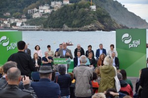 Presentación de las candidaturas de EAJ-PNV al Congreso y Senado por Gipuzkoa 10N