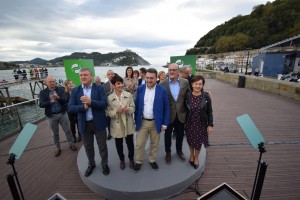 Presentación de las candidaturas de EAJ-PNV al Congreso y Senado por Gipuzkoa 10N