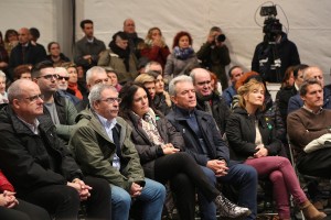 10N Mitin cierre campaña. Andoni Ortuzar, Iñigo Urkullu, Aitor Esteban, Almudena Otaola, Maribel Vaquero