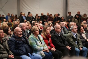 10N Mitin cierre campaña. Andoni Ortuzar, Iñigo Urkullu, Aitor Esteban, Almudena Otaola, Maribel Vaquero