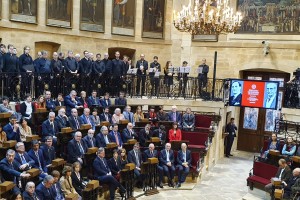 Homenaje a los Lehendakaris del exilio José Antonio Aguirre y Jesús Mª Leizaola