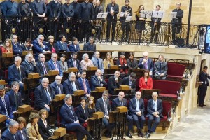 Homenaje a los Lehendakaris del exilio José Antonio Aguirre y Jesús Mª Leizaola