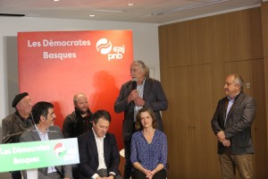 EAJ PNB presenta sus candidaturas a los comicios municipales y departamentales de Iparralde