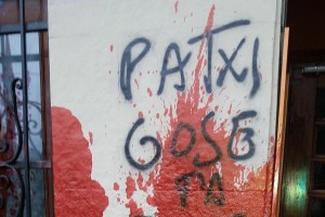 Pintadas en Batzokis Bizkaia 20200515