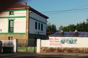 Pintadas en batzokis Bizkaia 20200526 Erandio Goikoa