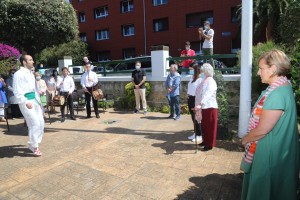 Itxaso Atutxa en el Aniversario del Bartzoki de Ondarreta