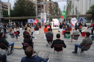 Acuerdo por la juventud - Iñigo Urkullu, Maitane Ipiñazar, Joseba Díez, Maialen Gurrutxaga.