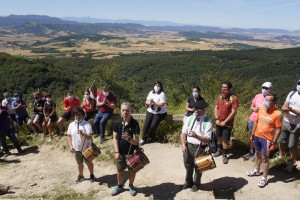 Subida a Zaldiaran, Ernio y Serantes. Iñigo Urkullu, Bakartxo Tejeria, Leixuri Arrizabalaga