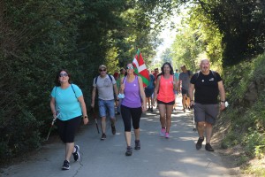 Zaldiaran, Ernio eta Serantesera igoera. Iñigo Urkullu, Bakartxo Tejeria, Leixuri Arrizabalaga