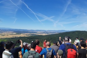 Zaldiaran, Ernio eta Serantesera igoera. Iñigo Urkullu, Bakartxo Tejeria, Leixuri Arrizabalaga