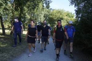 Subida a Zaldiaran, Ernio y Serantes Iñigo Urkullu, Bakartxo Tejeria, Leixuri Arrizabalaga