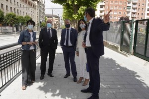 Iñigo Urkullu, Estefanía Beltran de Heredia, Beatriz Artolazabal, Ramiro González y Gorka Urtaran