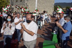 Mitin Nanclares de Oca. Miren Santamaría, José Antonio Suso, Andoni Ortuzar