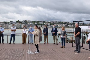 Acto Electoral Donostia - Bakartxo Tejeria, Joseba Egibar.