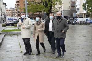 Aitor Esteban, Andoni Ortuzar, José Antonio Suso eta Estefanía Beltrán de Heredia Vitoria Gasteizen