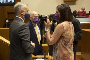 Pleno Ordinario en el Parlamento Vasco (3-03-2022)