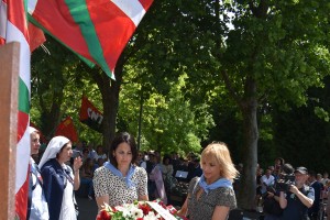 Homenaje a gudaris y milicianos 85 aniversario de la defensa de Bilbao