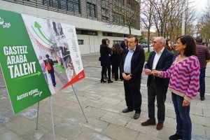 Araba-Gasteiz Talent. Beatriz Artolazabal, Ramiro Gonzalez, Jose Antonio Suso