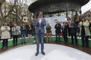 Presentación de la candidatura para Donostia