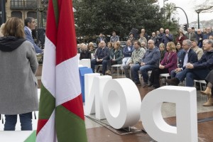 Presentación de la candidatura para Donostia