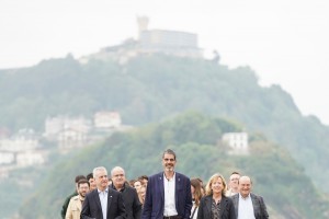 28-M Mitin Donostia - Goia, Mendoza, Urkullu, Ortuzar