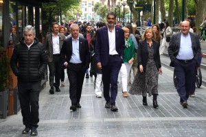 28-M Mitin Donostia - Goia, Mendoza, Urkullu, Ortuzar