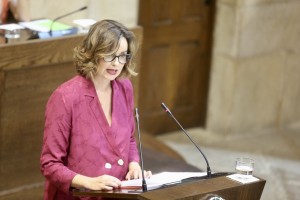 Elixabete Etxanobe - Pleno de designación de la Diputada General de Bizkaia