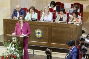 Elixabete Etxanobe - Pleno de designación de la Diputada General de Bizkaia